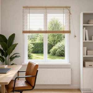 Imagine vidaXL Jaluzea venetiană Aspect Stejar 100 x 130 cm 35 mm