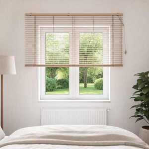 Imagine vidaXL Jaluzea venetiană Aspect Stejar 145 x 130 cm 35 mm