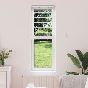 Imagine vidaXL Jaluzea venetiană Alb 40 x 130 cm 35 mm Lemn solid de Paulownia