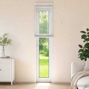 Imagine vidaXL Jaluzea venetiană Alb 40 x 250 cm 35 mm Lemn solid de Paulownia