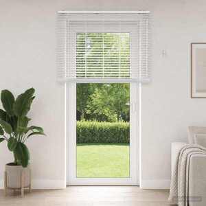 Imagine vidaXL Jaluzea venetiană Alb 125 x 250 cm 35 mm