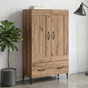 Imagine vidaXL Bufet Stejar Artizanal 70 x 31 x 115 cm Lemn prelucrat