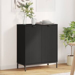 Imagine vidaXL Bufet Negru 69, 5 x 33 x 82 cm Lemn prelucrat
