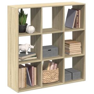 Imagine vidaXL Bibliotecă/separator cameră stejar sonoma 102x29x103, 5 cm lemn