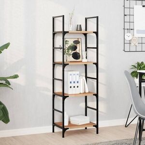 Imagine vidaXL Rafturi suspendate 4 buc. 60x30x2 cm lemn masiv acacia netratat