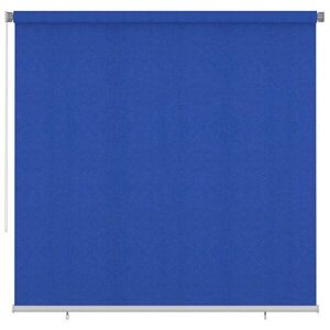 Imagine vidaXL Jaluzea rulantă de exterior 245 (l) x 230 (î) cm, albastru, HDPE