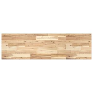 Imagine vidaXL Blat de baie netratat, 120x40x2 cm, lemn masiv de acacia