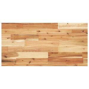 Imagine vidaXL Blat de baie finisaj cu ulei, 100x40x4 cm, lemn masiv de acacia