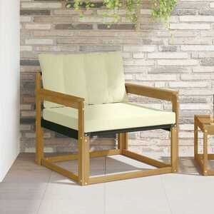 Imagine vidaXL Set de canapele de exterior Lemn solid de Acacia și Textilene
