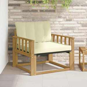 Imagine vidaXL Set de canapele de exterior Lemn solid de Acacia și Textilene