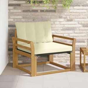 Imagine vidaXL Set de canapele de exterior Lemn solid de Acacia și Textilene