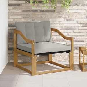 Imagine vidaXL Set de canapele de exterior Lemn solid de Acacia și Textilene