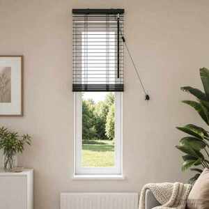 Imagine vidaXL Jaluzea venetiană Negru 40 x 130 cm 35 mm