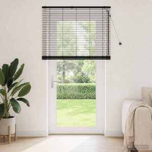 Imagine vidaXL Jaluzea venetiană Negru 125 x 250 cm 35 mm