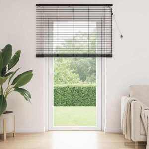 Imagine vidaXL Jaluzea venetiană Negru 145 x 250 cm 35 mm