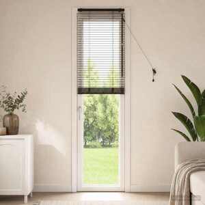 Imagine vidaXL Jaluzea venetiană Maro închis 40 x 250 cm 35 mm