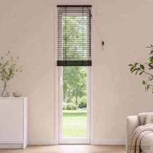 Imagine vidaXL Jaluzea venetiană Maro închis 55 x 250 cm 35 mm