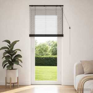 Imagine vidaXL Jaluzea venetiană Maro închis 70 x 250 cm 35 mm