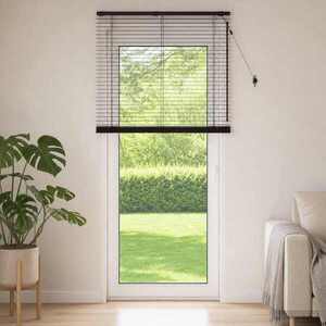 Imagine vidaXL Jaluzea venetiană Maro închis 100 x 250 cm 35 mm