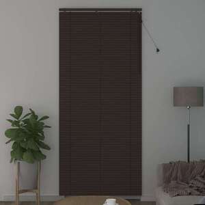 Imagine vidaXL Jaluzea venetiană Maro închis 110 x 250 cm 35 mm