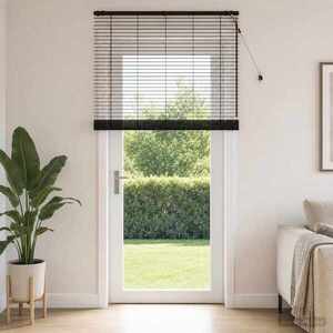 Imagine vidaXL Jaluzea venetiană Maro închis 125 x 250 cm 35 mm