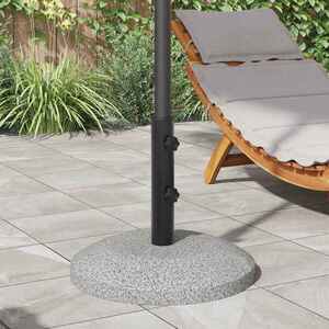 Imagine vidaXL Tub pentru Bază de Parasol 0.6 kg Negru Fier for 40-50 mm Pole
