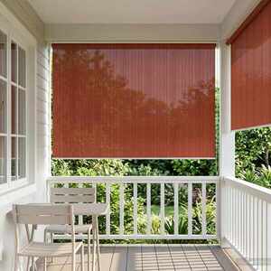 Imagine vidaXL Jaluzea exterioară cu blocare UV de 90% Teracotă 400 x 230 cm