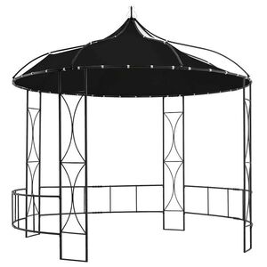 Imagine vidaXL Pavilion, antracit, 300 x 290 cm, rotund