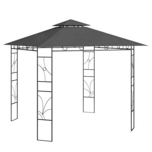 Imagine vidaXL Pavilion, antracit, 3x3x2, 7 m, 160 g/m²