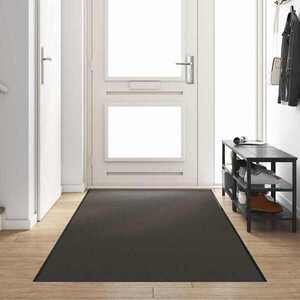 Imagine vidaXL Covoraș de intrare Antracit și negru 120 x 400 cm
