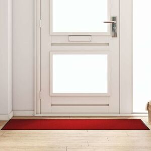 Imagine vidaXL Covoraș de intrare Roșu și Negru 60 x 180 cm 100% Poliamidă