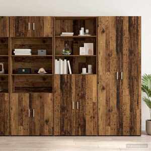 Imagine vidaXL Bufet Lemn vechi 70 x 42, 5 x 185 cm Lemn prelucrat