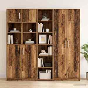 Imagine vidaXL Bufet Lemn vechi 40 x 41 x 185 cm Lemn prelucrat