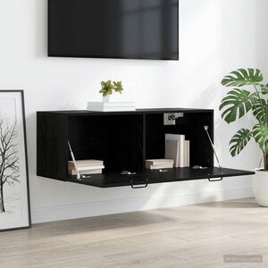 Imagine vidaXL Dulap de perete Stejar negru 100 x 36, 5 x 35 cm Lemn prelucrat