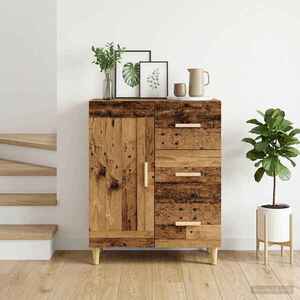 Imagine vidaXL Bufet Lemn vechi 69, 5 x 34 x 90 cm Lemn prelucrat