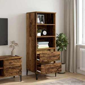 Imagine vidaXL Bufet Lemn vechi 40 x 36 x 110 cm Lemn prelucrat