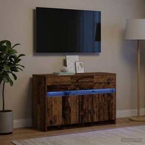 Imagine vidaXL Cabinet TV 91 x 34 x 61 cm Lemn vechi Lemn prelucrat