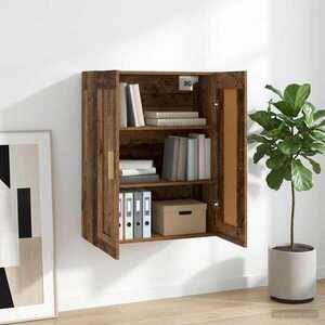 Imagine vidaXL Dulap de perete Montare pe perete Lemn vechi 69, 5 x 34 x 90 cm