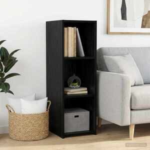 Imagine vidaXL Bufet Stejar Negru 30 x 41 x 93 cm Lemn prelucrat