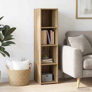 Imagine vidaXL Bufet Stejar Artizanal 30 x 41 x 124 cm Lemn prelucrat