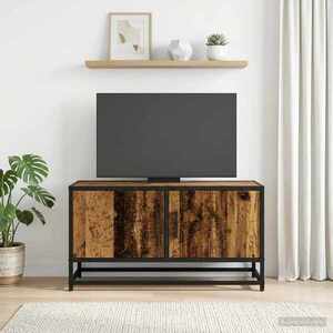 Imagine vidaXL Cabinet TV 80 x 34, 5 x 40 cm Lemn vechi Lemn prelucrat