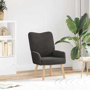 Imagine vidaXL fotoliu Gri închis 63 x 67 x 94 cm Țesătură de Oaie și Plywood