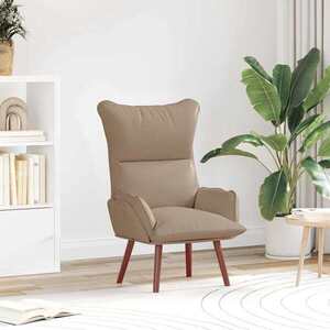 Imagine vidaXL fotoliu Cappuccino 69 x 74 x 93 cm Piele artificiala
