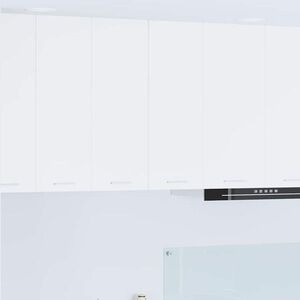 Imagine vidaXL Dulap suspendat Alb 30 x 31 x 80 cm Lemn prelucrat