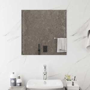 Imagine vidaXL Oglindă de baie cu LED Transparent 60 x 60 cm sticlă securizată
