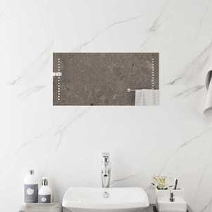 Imagine vidaXL Oglindă de baie cu LED Transparent 60 x 30 cm sticlă securizată