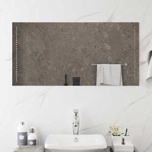 Imagine vidaXL Oglindă de baie cu LED Transparent 100 x 50 cm Dreptunghiular