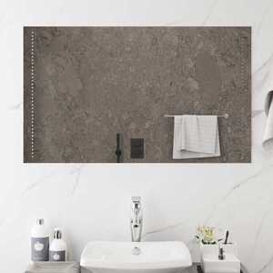 Imagine vidaXL Oglindă de baie cu LED Transparent 100 x 60 cm Dreptunghiular
