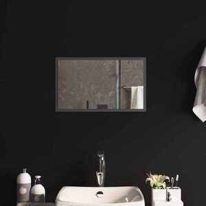 Imagine vidaXL Oglindă de baie cu LED Transparent 50 x 30 cm sticlă securizată