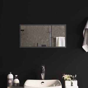 Imagine vidaXL Oglindă de baie cu LED Transparent 60 x 30 cm sticlă securizată